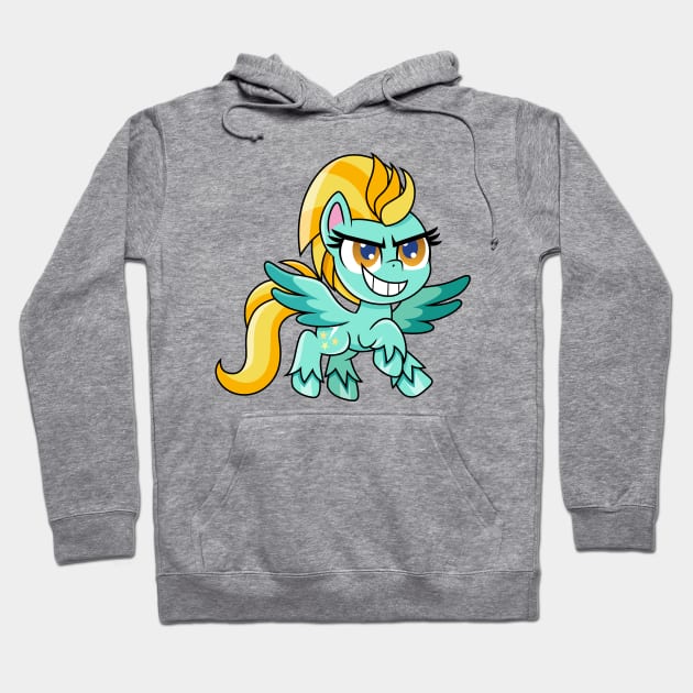 Pony Life Lightning Dust Hoodie by CloudyGlow